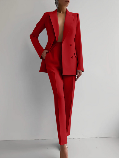 Marva - Damen Blazer‑Hosen‑Set