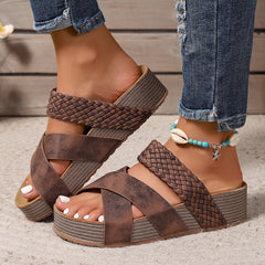 Martine | Ledersandalen aus hochwertigem Material in Braun