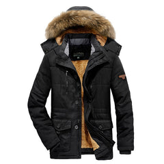 Nicolas | Winter Herrenjacke in Schwarz