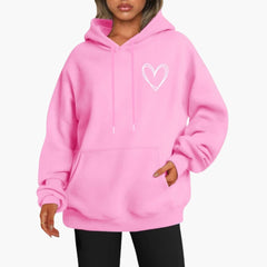 Selina | Lässiger Hoodie in Rosa