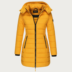 Simone™ | Wasserdichte Winterjacke für Damen in Gelb