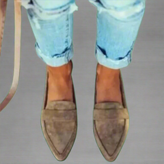 Selma | Elegante Loafers aus Premium-Material in Braun