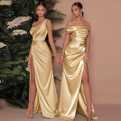 Valerie - Elegantes Abendkleid mit Schlitz für Damen