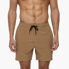 Schnelltrocknende Stretchshorts für Herren - Ideal für Sport & Freizeit in Beige