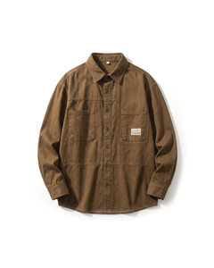 Leon | Heritage Craftsman Herren Hemd für elegante Looks in Khaki