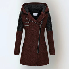 Katrin™ | Elegante warme Winterjacke in Rot