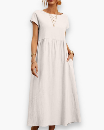 Damen Elegantes Sommer Maxikleid | Lange Kleider für Warme Tage