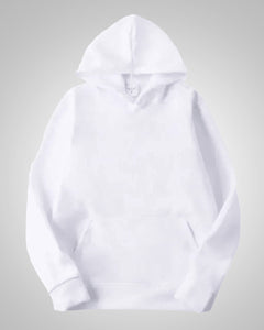 Aiden | Herren Lässiger Oversized Pullover mit Kapuze in Weiß