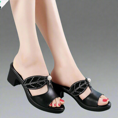Praxida | Orthopädische Komfort-Sandalen in Schwarz