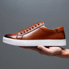 Saint -Tropez Lederschuhe in Braun