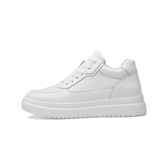 Tobias | Höhensteigernde Sneaker +10CM in Weiß +10CM