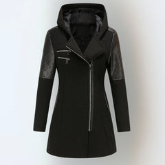 Katrin™ | Elegante warme Winterjacke in Schwarz