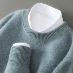 Wayne - Bequemer und warmer Pullover in Grün