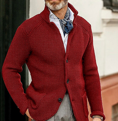 Vintage Blazer für Männer in Weinrot