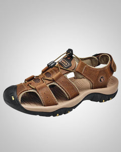 Paul | Herren Orthopädische Lauf Sandalen in Braun