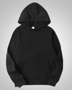 Aiden | Herren Lässiger Oversized Pullover mit Kapuze in Schwarz