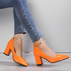 Coco - Der elegante und bequeme Damenschuh in Orange