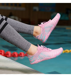 Damian - GroundWalk Schuhe im Barfußstil in Rosa 36-41