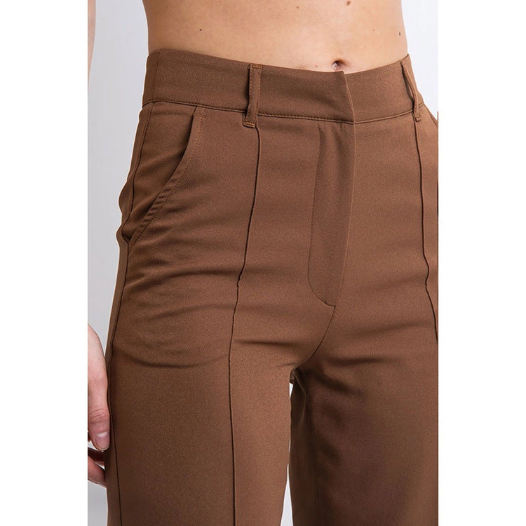 Anpassbare Gerade Hosen aus flexiblem Synthetikstoff