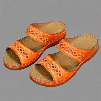 Delina | Hochwertige orthopädische Damensandalen für einen komfortablen Sommer