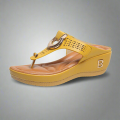 Norlaine | Orthopädische Sandalen für den Sommerkomfort in Gelb