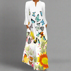 Krimhildis | Luftiges Maxikleid für elegante Sommertage in VLCXCQ 19