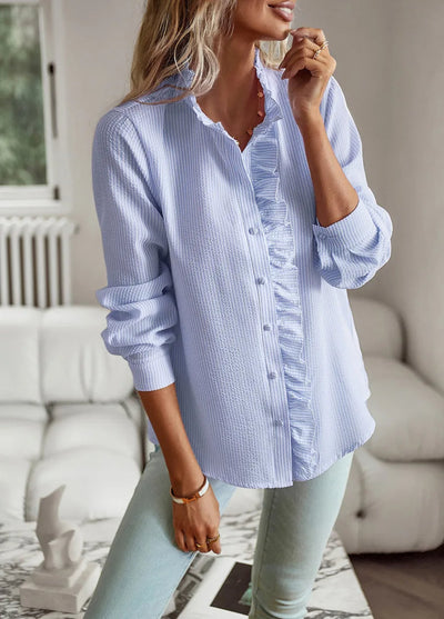Chesley - Elegante und stilvolle gestreifte Bluse