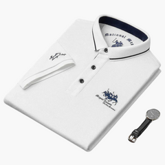 Adrian | Poloshirts für Herren in Weiß