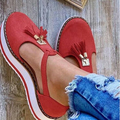 Rosalía® | Inspirierende Damensandalen in Rot