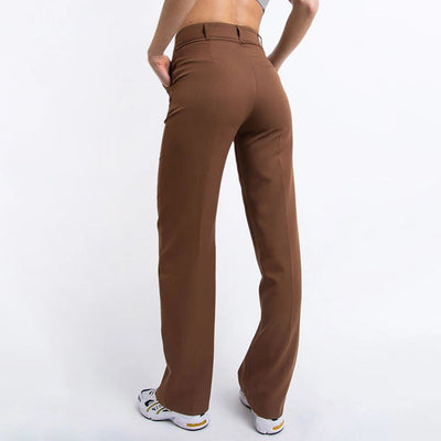 Anpassbare Gerade Hosen aus flexiblem Synthetikstoff