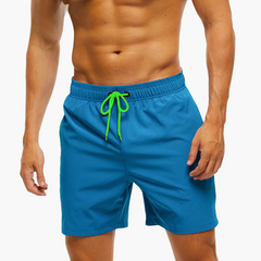 Schnelltrocknende Stretchshorts für Herren - Ideal für Sport & Freizeit in Eisblau