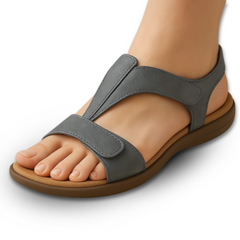 Elize™ | Orthopädische Ledersandalen aus hochwertigem Material in Grau