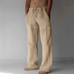 Martin - Komfortable Hose mit Zugband in Khaki