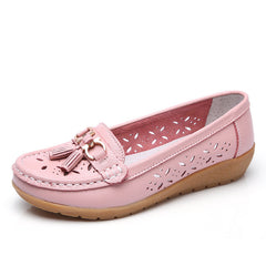 Siena® | Bequeme neue Damen-Erbsenpantoffeln in Rosa