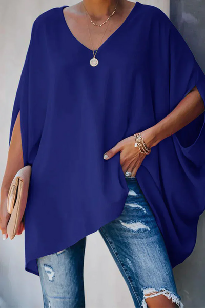 Lela - Elegante lockere Bluse für Frühling und Sommer