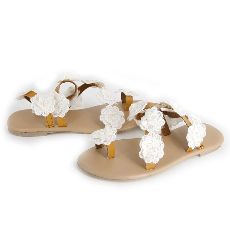 Serena® | Komfort Sommer Außenhandel Neue Pu Zehe Blumen