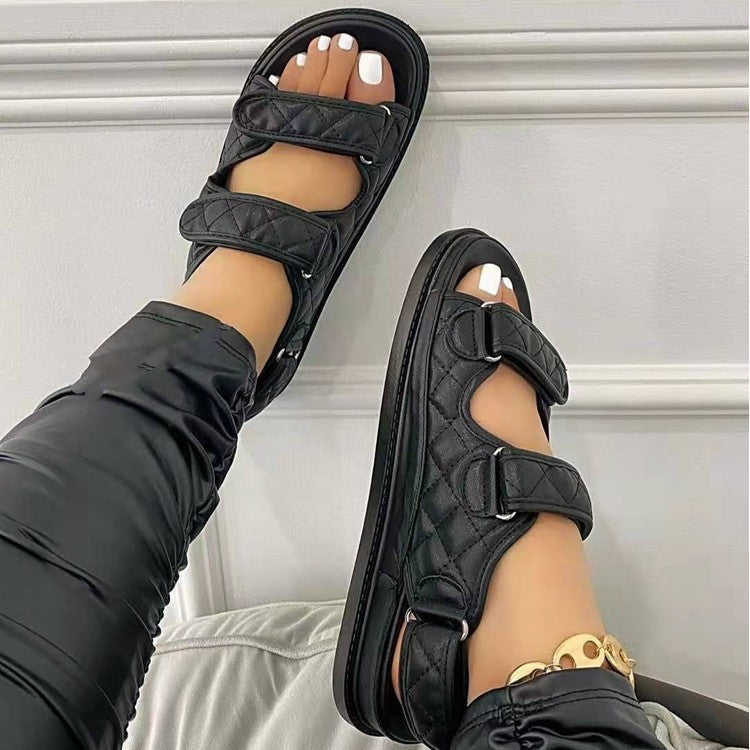 Romina® | Komfort KlettSandals Damen Strandsandalen