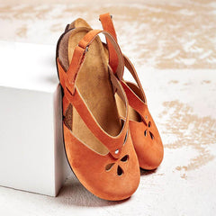 Taylor® | Flache Sandalen in Khaki