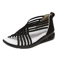 Talyse - Gepolsterte Walking-Sandalen in Schwarz