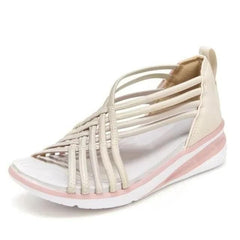Talyse - Gepolsterte Walking-Sandalen in Beige