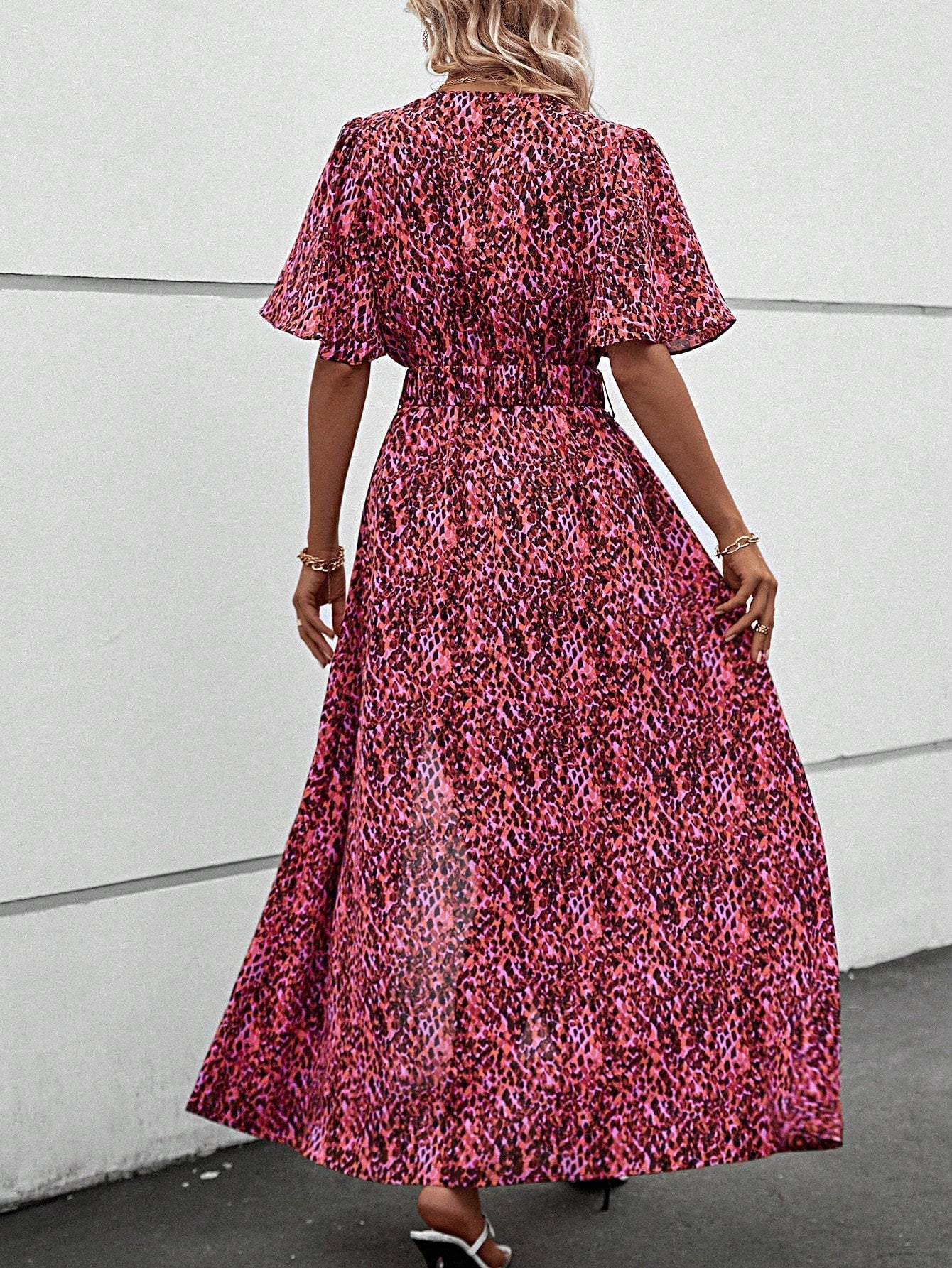 Attina - Maxikleid - Eleganter Schmetterlingsstil