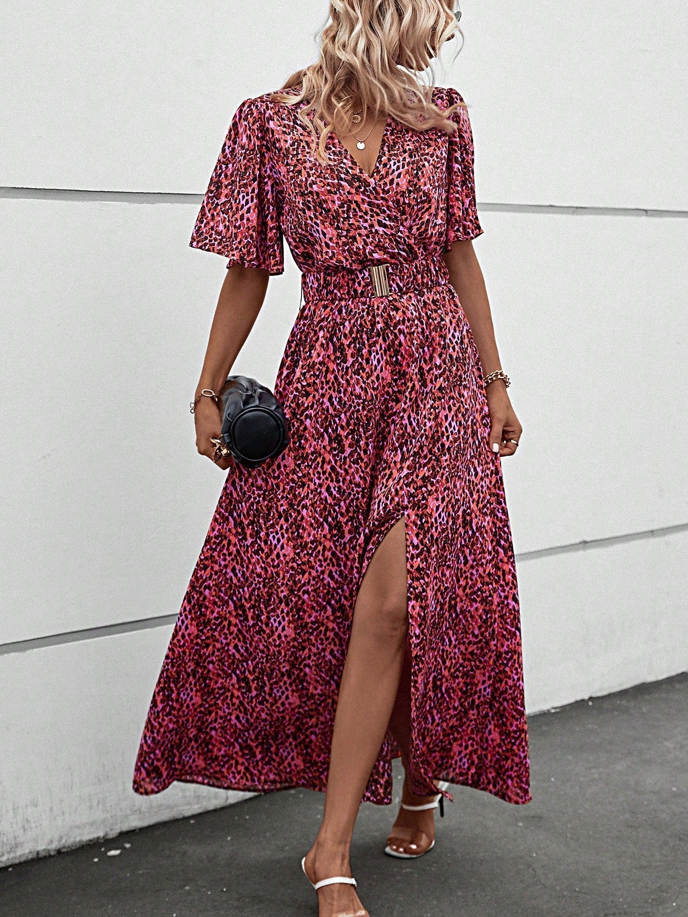 Attina - Maxikleid - Eleganter Schmetterlingsstil
