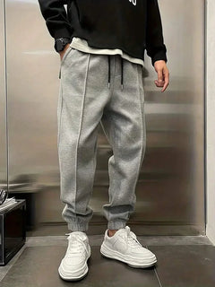 Nico | Sportliche Herren Jogginghose lässig & chic in Grau