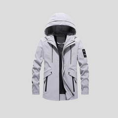 Hadrian® | Everstone Kapuzenjacke in Grau