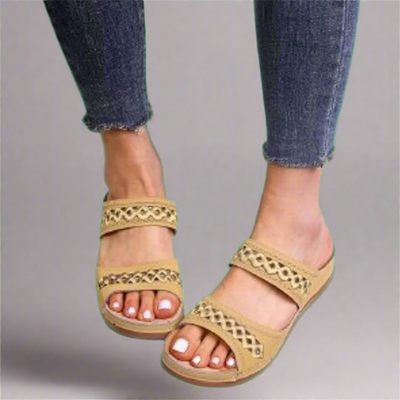 Delina | Hochwertige orthopädische Damensandalen für einen komfortablen Sommer