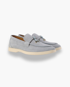 Damen Elegante Slip-Ons Schuhe | Komfortabel in Nebelblau