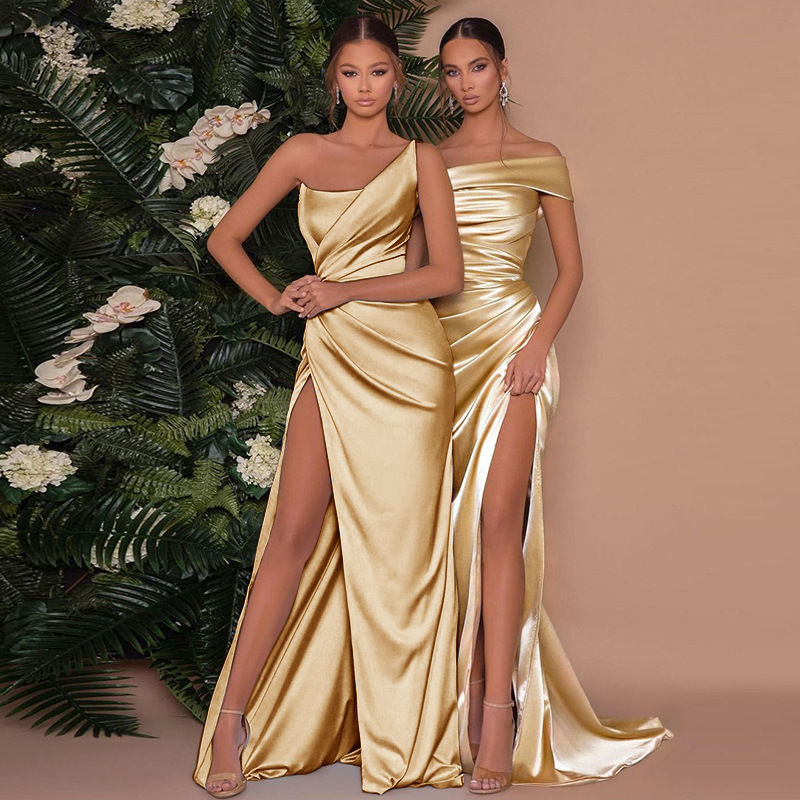 Valerie - Elegantes Abendkleid mit Schlitz für Damen