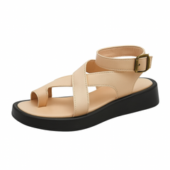Marleen™ | Bequeme orthopädische Sandalen in Aprikose