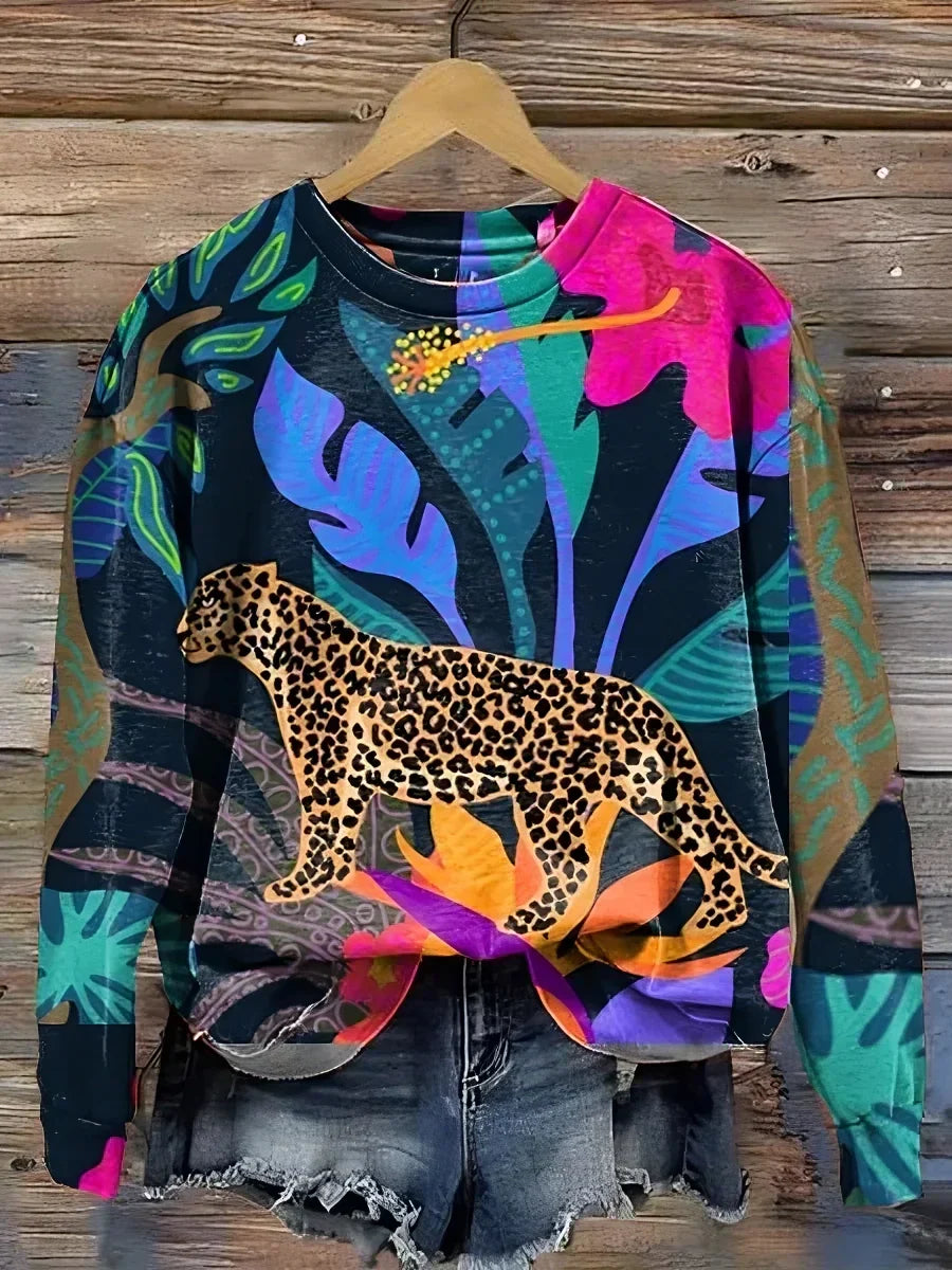 Esther - Pullover mit Tiermotiv