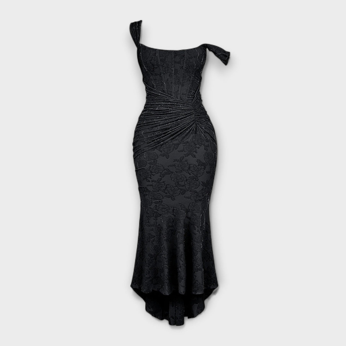 Renske - Stilvolles Maxikleid mit kunstvollem Korsett